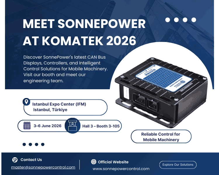 SonnePower to Exhibit at KOMATEK 2026 in Istanbul, Türkiye