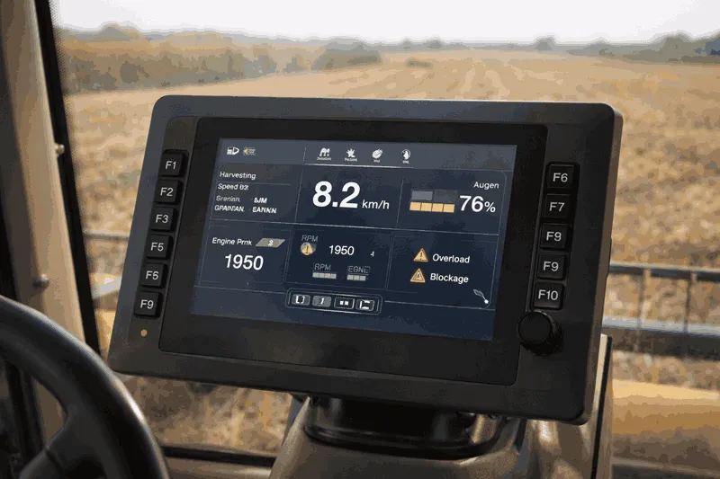 Rugged HMI Solutions for Harvester Control Systems