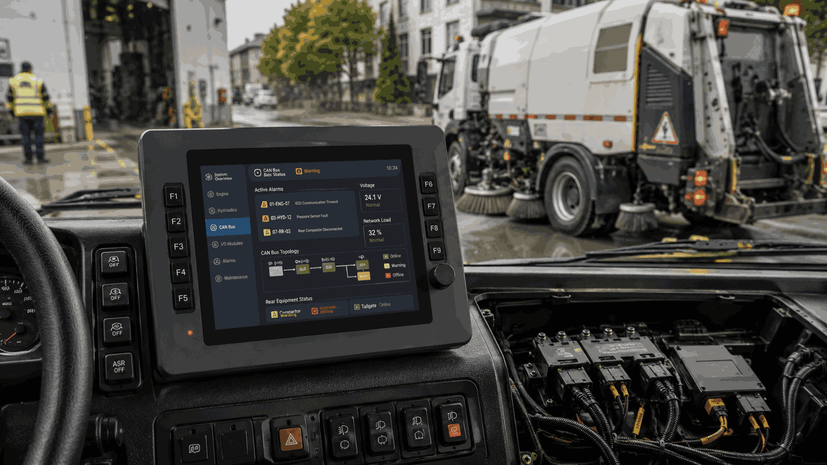 Common Electrical Problems in Sanitation Trucks