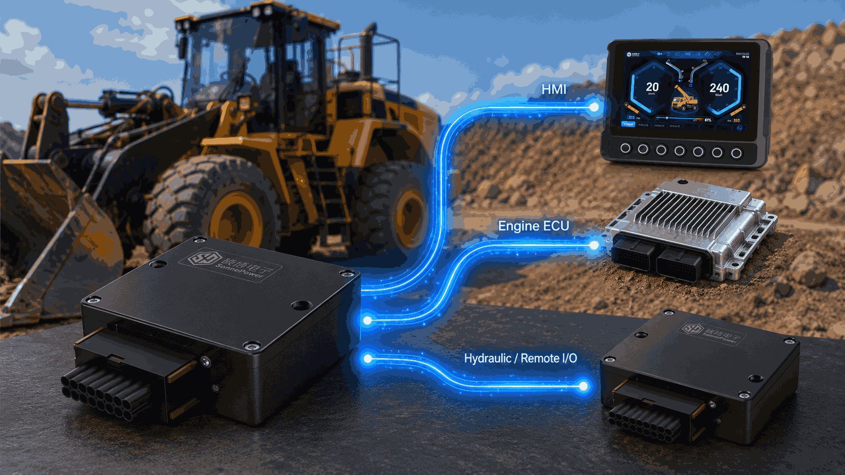 Why Mobile Machinery Controllers Need Multiple CAN Interfaces