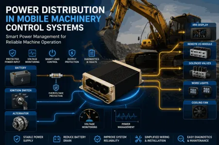 Power Distribution in Mobile Machinery Control Systems