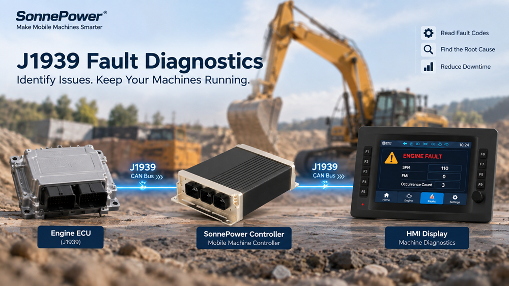 How to Diagnose J1939 Fault Codes in Mobile Machinery