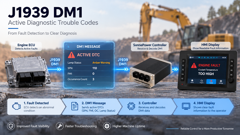 What Is a J1939 DM1 Message? A Guide to Active Fault Codes