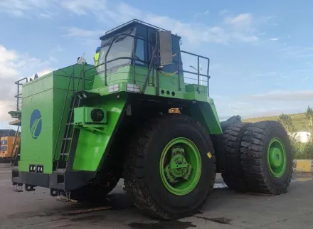 Application of SonnePower products on 120-ton mining trucks