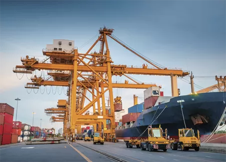 Empowering New Efficiency in Port Operations | SonnePower Port Straddle Carrier Electronic Control System