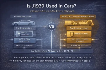 Is J1939 Used in Cars?