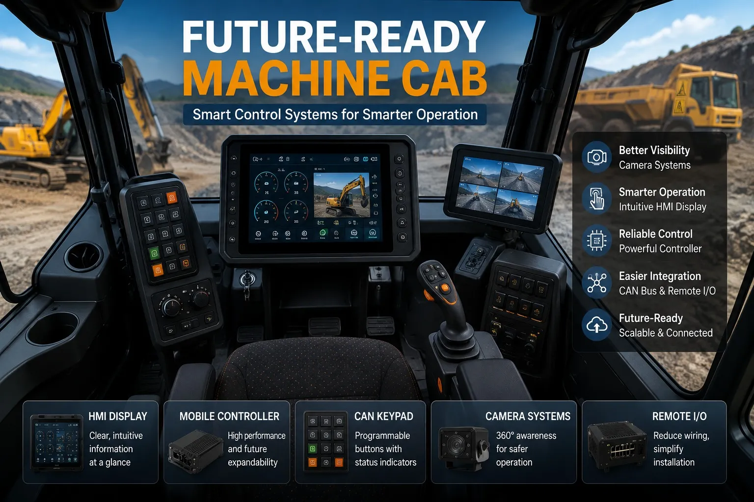 How to Build a Future-Ready Machine Cab