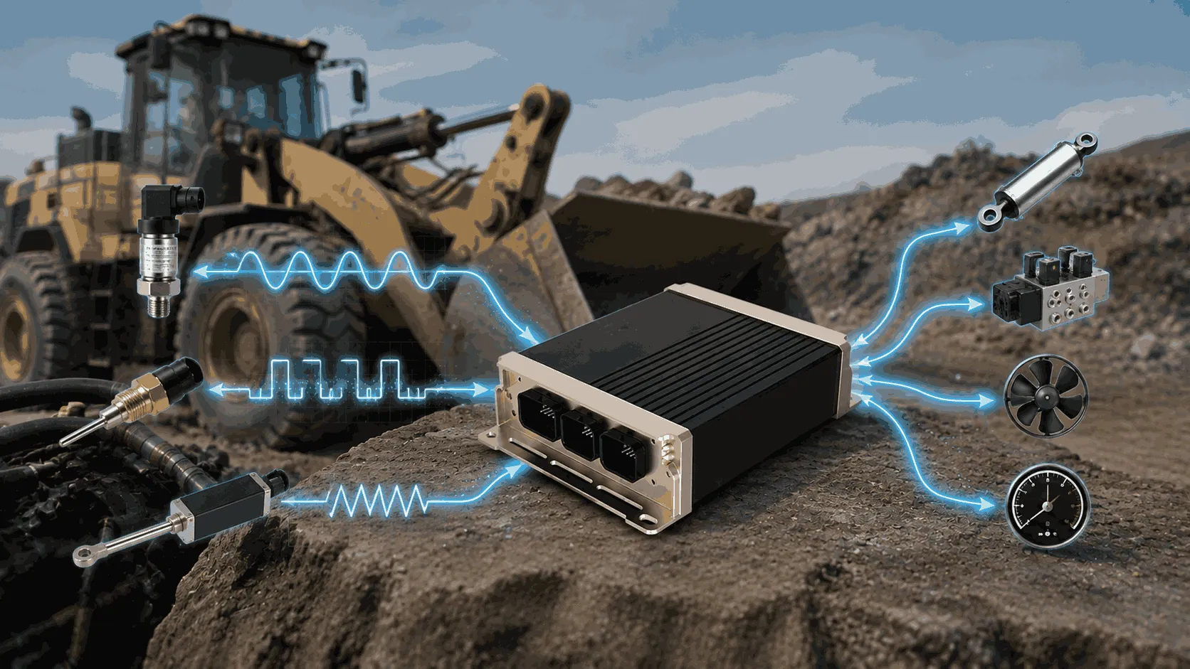 Analog Sensor Signals in Mobile Machinery Controllers