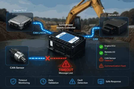 CAN Communication Timeout in Mobile Machinery